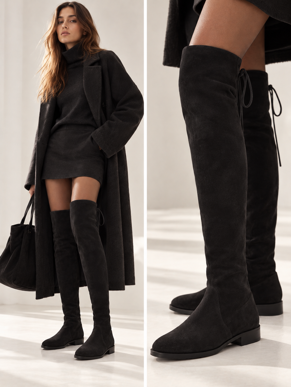 Замшевые сапоги Stuart Weitzman, 37,5