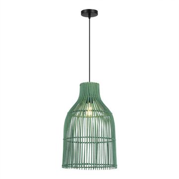 Светильник подвесной 1*E27 SL1513.503.01 чёрный/зеленый Cesta ST-Luce