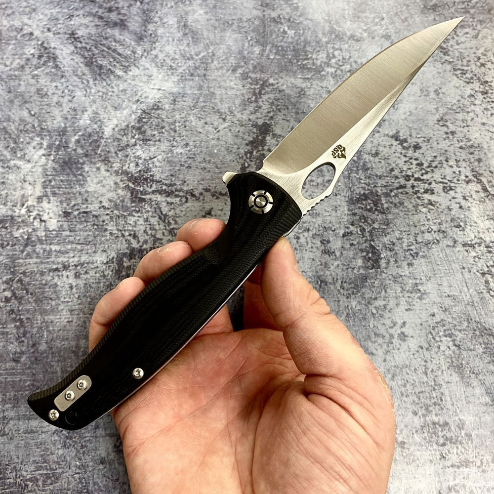 Складной нож QSP QS126-C GAVIAL, сталь D2, рукоять G10