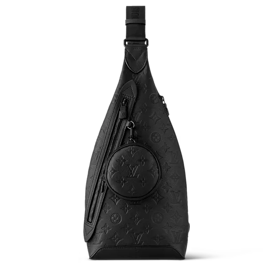 Сумка-слинг Louis Vuitton Duo кожа Monogram Shadow