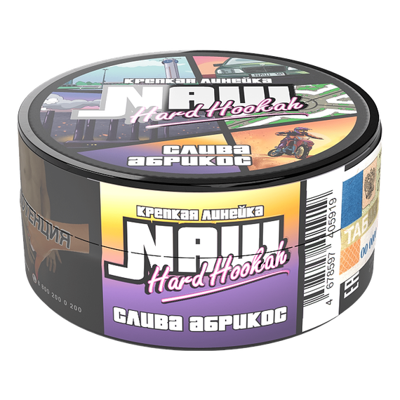 % NАШ Strong Line - Слива Абрикос (185г)
