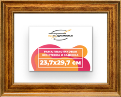 Рама 23,7x29,7 для картин и фотографий
