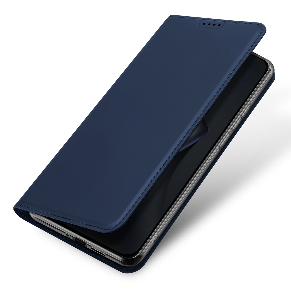 Чехол книжка из PU кожи синего цвета от Dux Ducis для Xiaomi 15T, серия Skin Pro Series Case