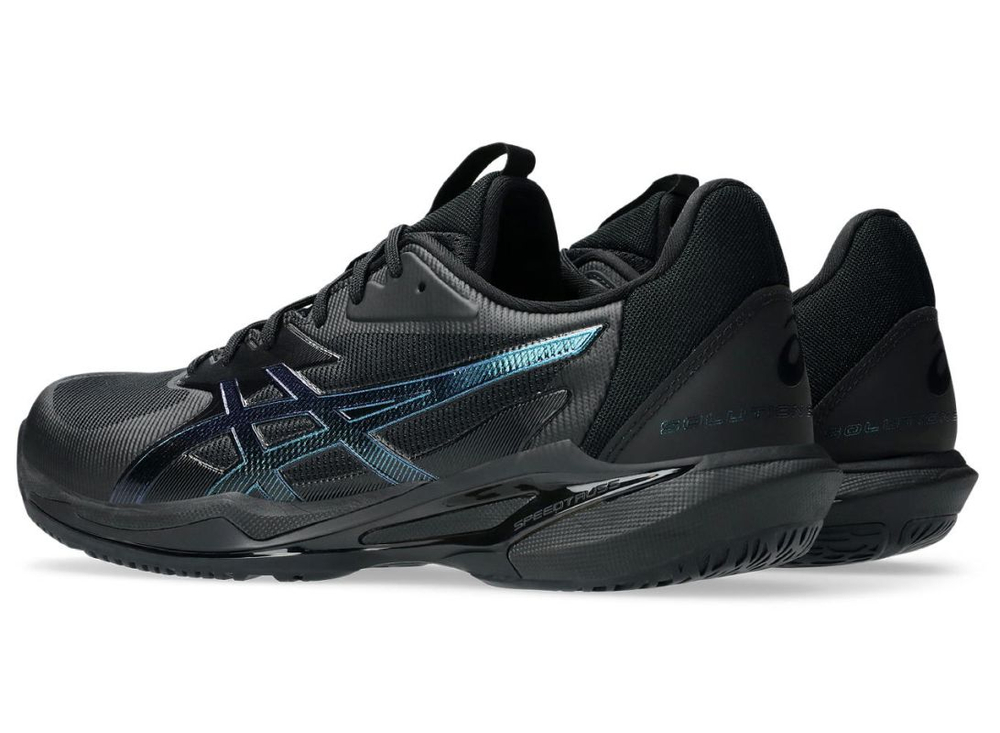 Мужские теннисные кроссовки Asics Solution Speed FF 3 Night Energy - black/prism blue