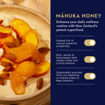 Manuka Health, необработанный мёд манука, UMF 16+™, MGO 573+, 250 г (8,8 унции)