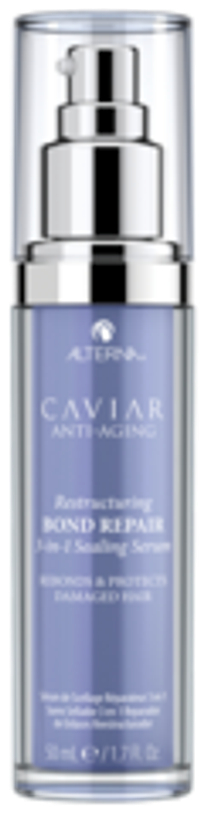 CAVIAR Anti-Aging Restructuring Bond Repair 3-in-1 Sealing Serum/Уплотняющая сыворотка-регенерация тройного действия для восстановления поврежденных волос, 50 мл