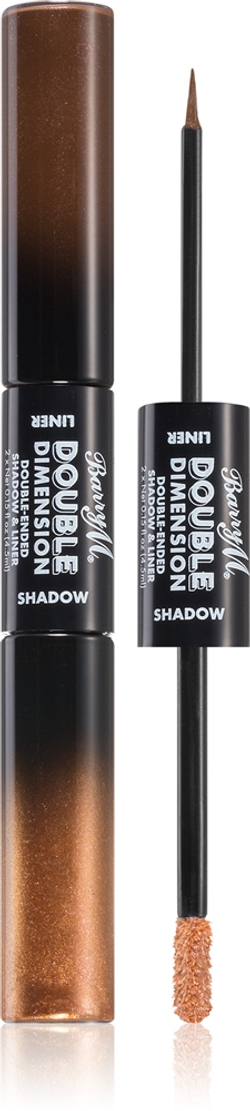 Barry M Double Dimension Double Ended - Тени для век и подводка оттенок Infinite Bronze, 4 ml