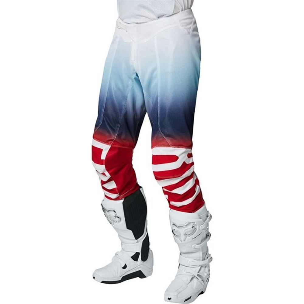 Мотоштаны Fox Airline Reepz Pant (White/Red/Blue, 34, 2024 (26737-574-34))