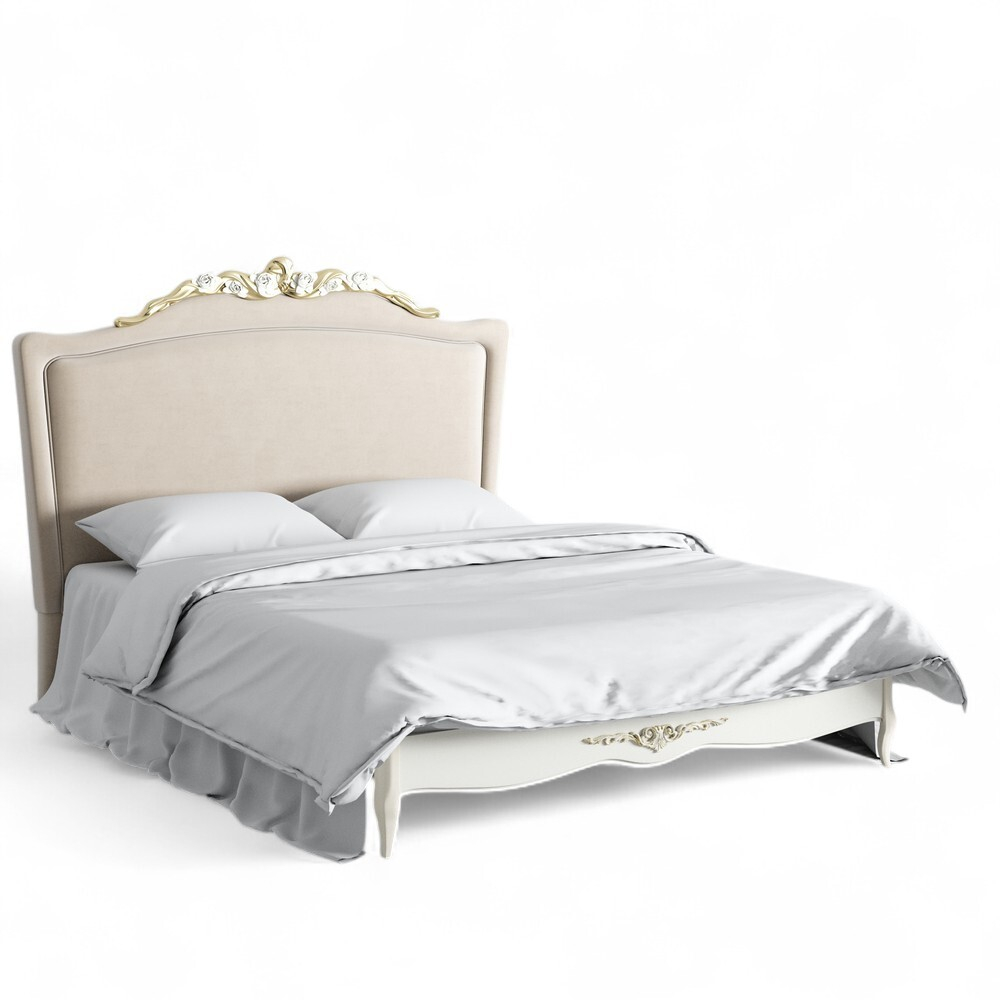 Кровать с мягким изголовьем 180*200 R558D
