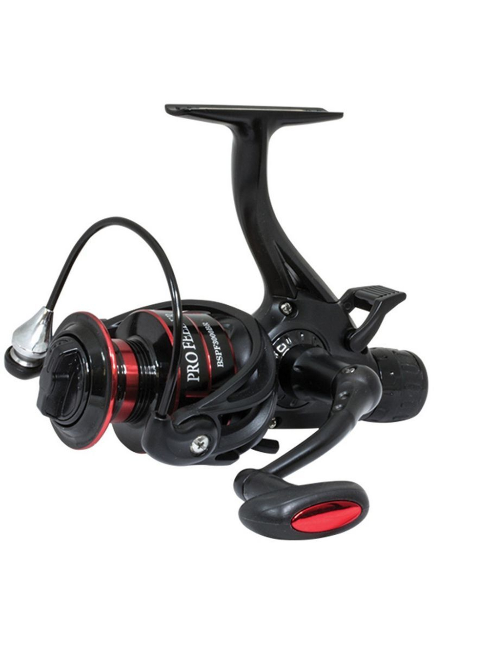 Катушка для рыбалки безынерционная фидерная Black Side Pro Feeder CDS (3+1 подш.)