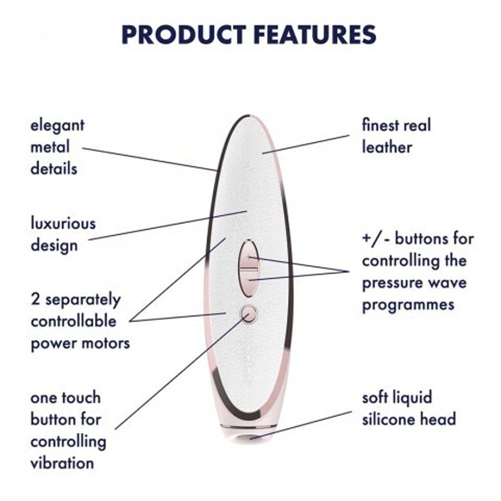 Вакуумно-волновой стимулятор с вибрацией Satisfyer Prêt-à-porter