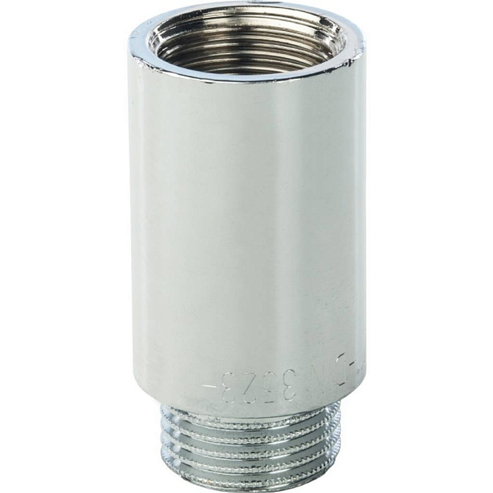Удлинитель резьбовой STOUT SFT 0002 - 1/2" длина 40 мм (ВР/НР, латунь хромированная)