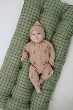 Комбинезон вязаный (редиски)