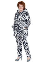 Джинсовая ветровка Zebra