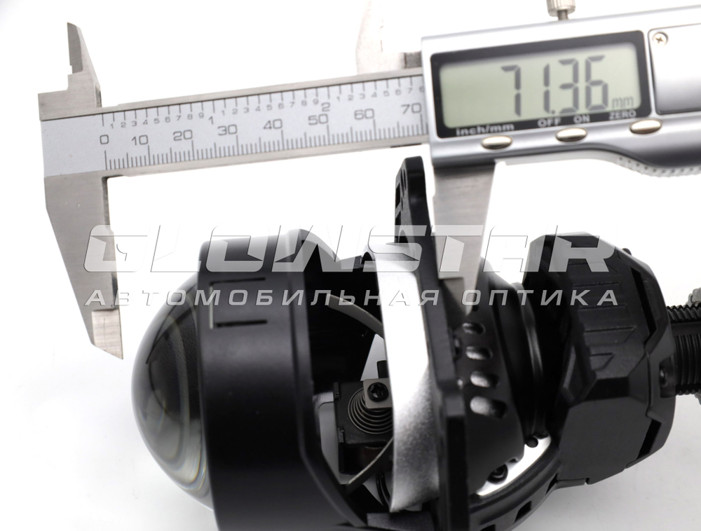 Билед модули Aozoom A5H 2.5 дюйма, 2 чипа, 5500K, 12V, 47W/53W, крепление 3R и съемное гаечное (комплект, 2шт)