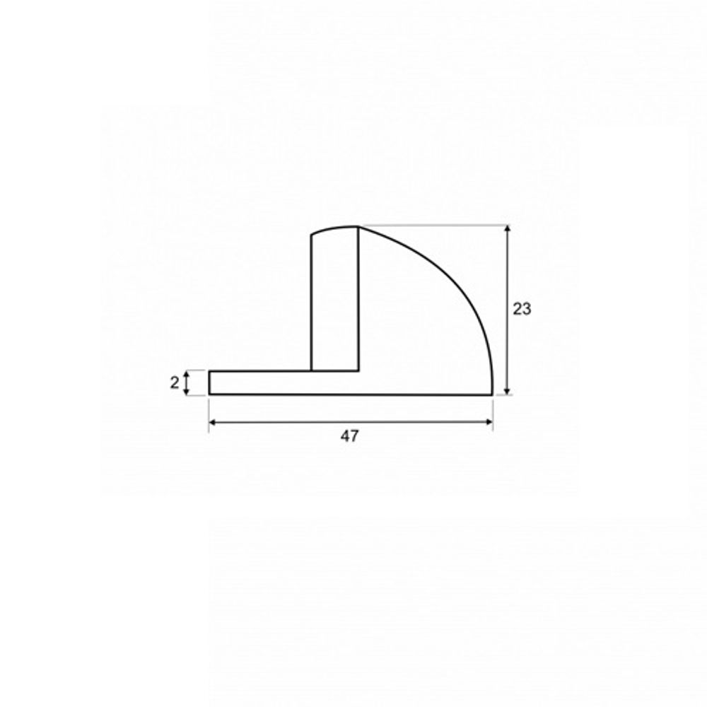 Упор дверной VETTORE 002 AB бронза