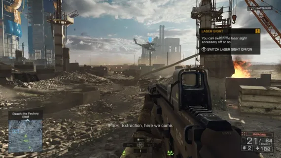 Xbox 360 Battlefield 4 (Б/У, Полностью на русском языке)