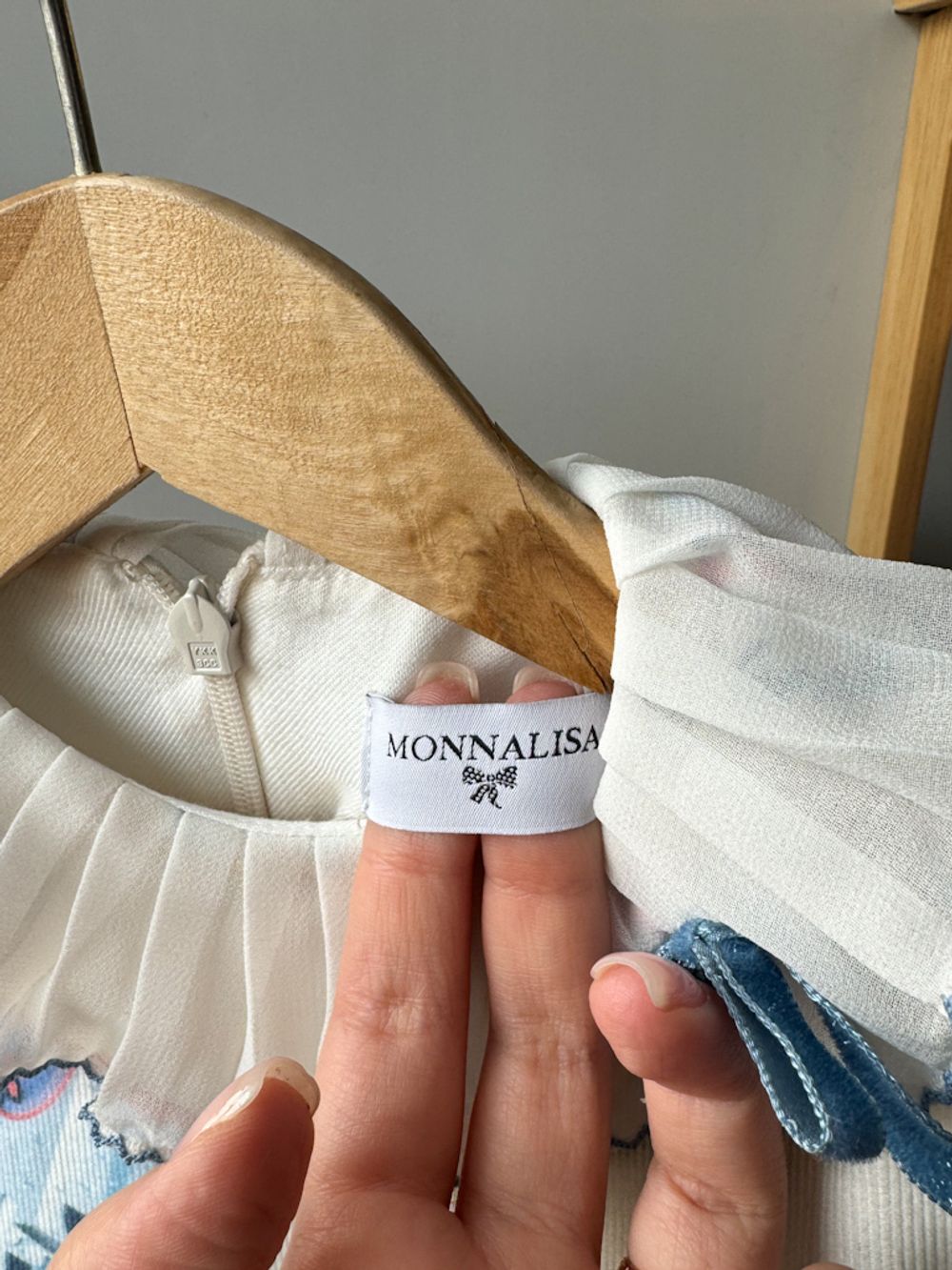 Вельветовое платье Monnalisa, 80