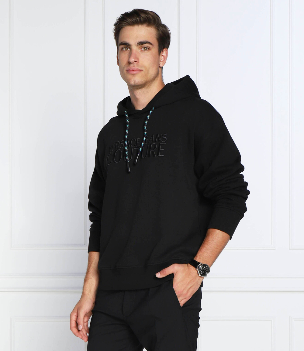 Худи Versace Jeans Couture - черный(73GAIT13CF00T)