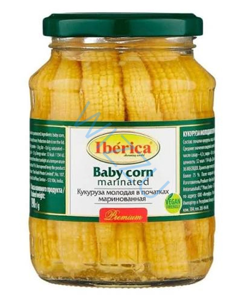 Кукуруза Ibelica Молодая маринованная консервированная 330гр
