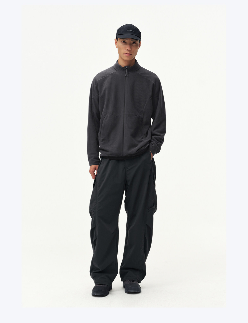 Свитшот Nothomme BlueMonte Full-zip Polartec графит