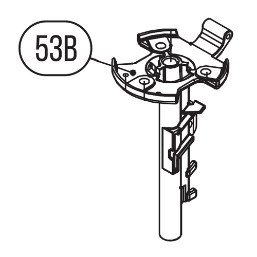 Купить Запчасть №53B для HGSR. Стволовая коробка