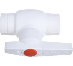 Кран шаровый TEBO сварка 20 белый 35275