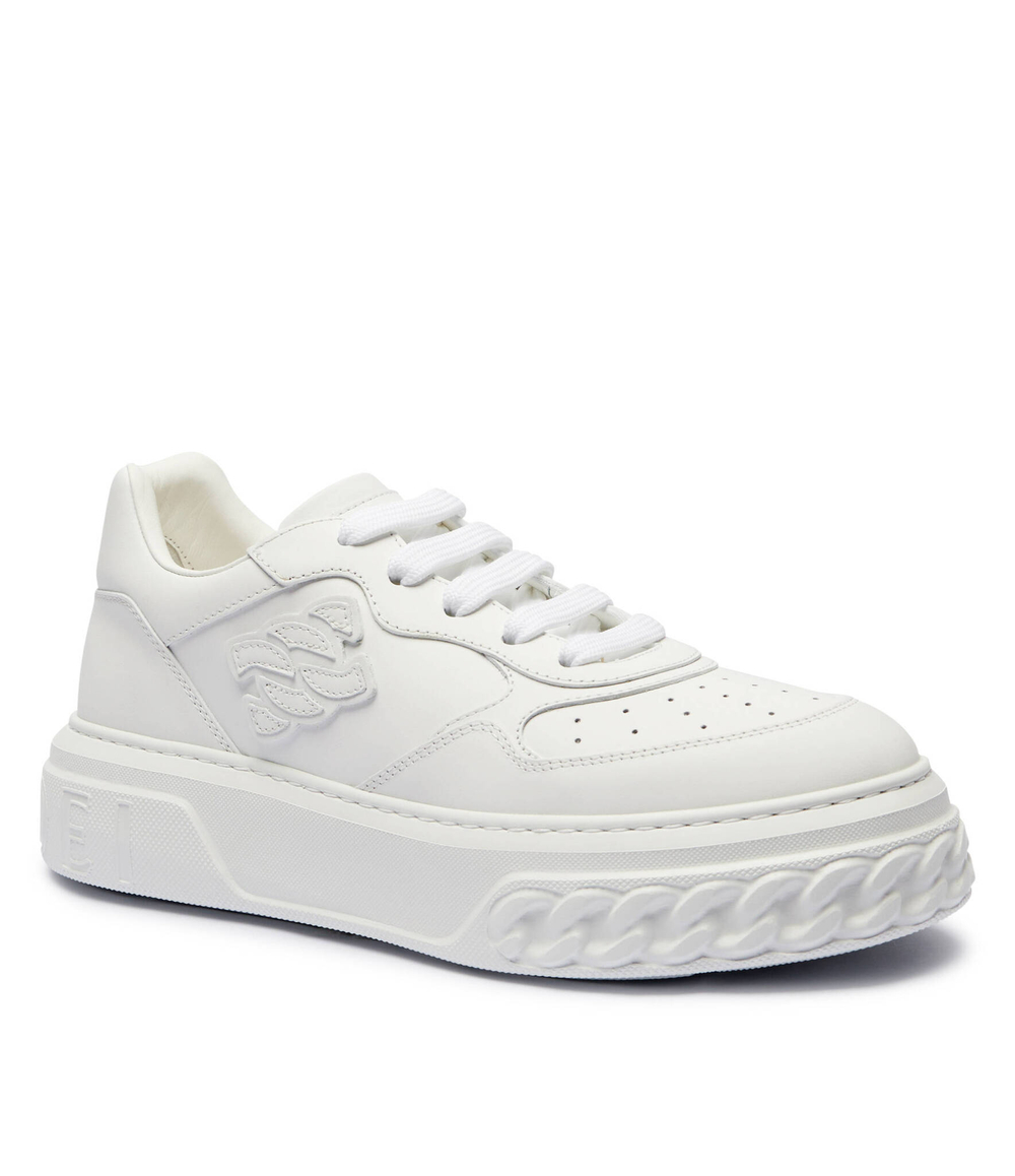 Кожаные кроссовки Casadei - белый(2X022Y0201ORWHT)
