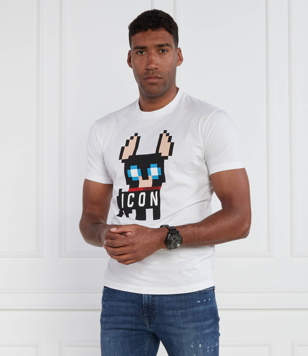 Футболка Ciro Tee Dsquared2 - белый(S79GC0073 S23009)