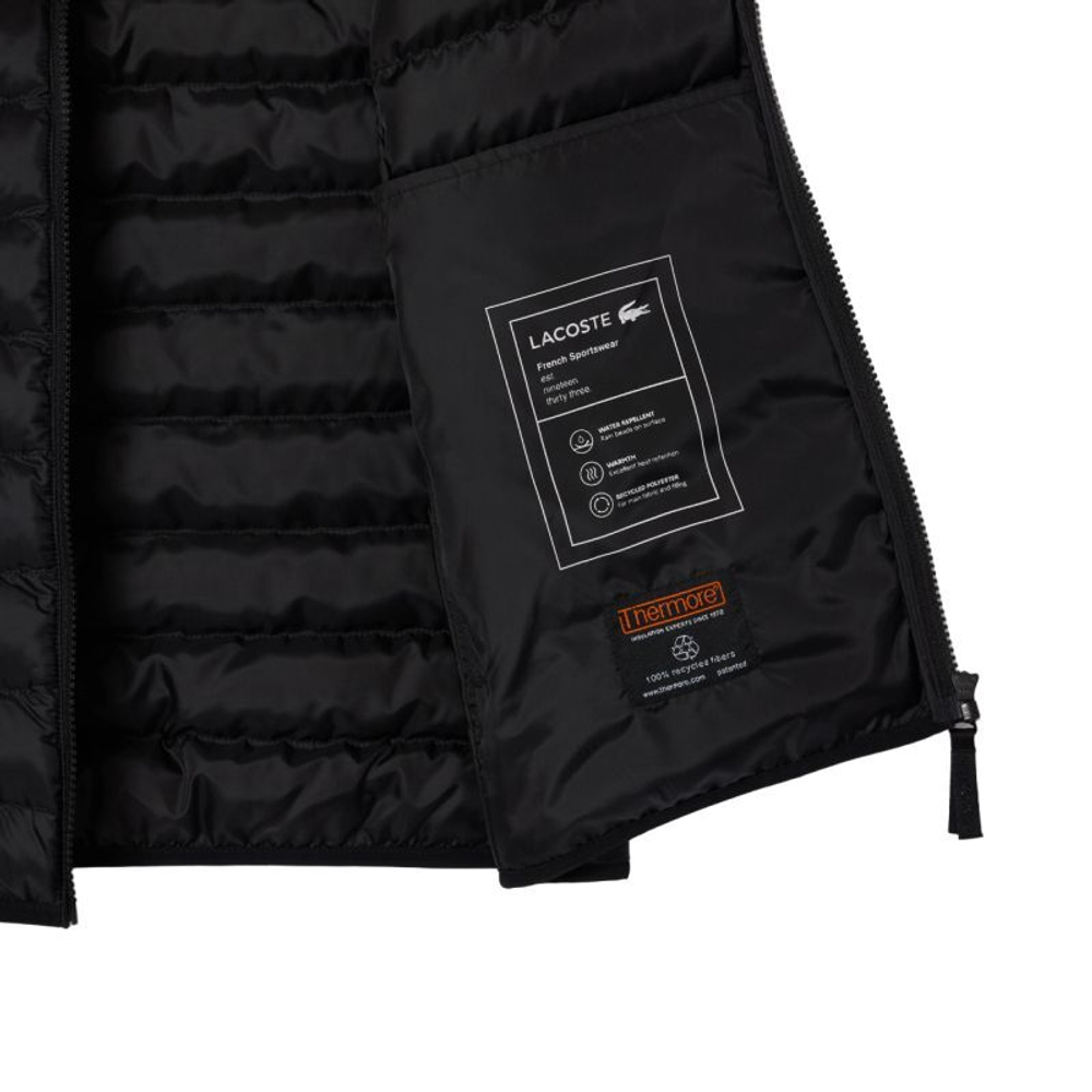 Мужская теннисная жилетка Lacoste Water Repellent Puffed