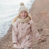 Парка демисезонная на меху "Пудра"