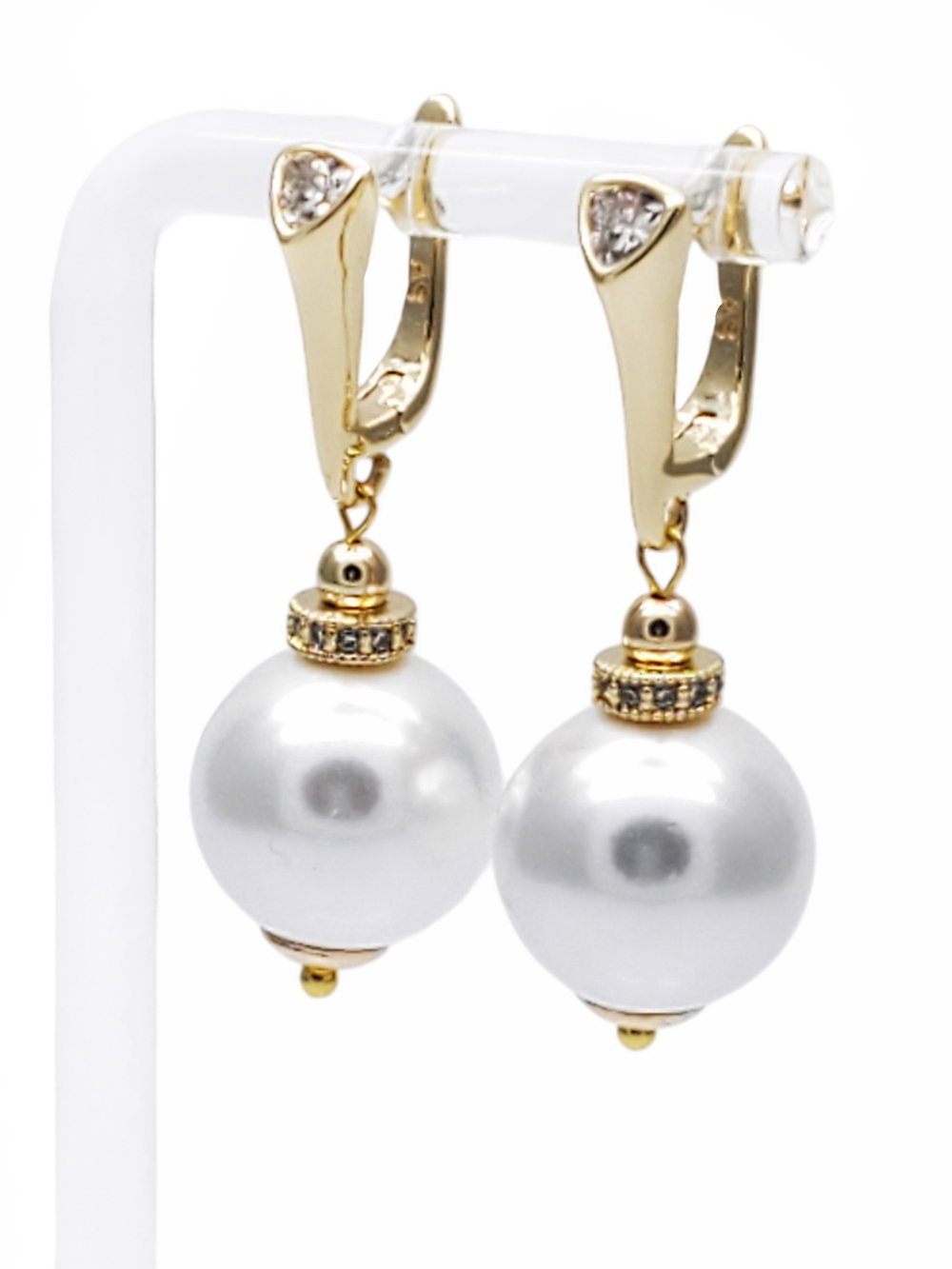91002045 Серьги Selena Pearls