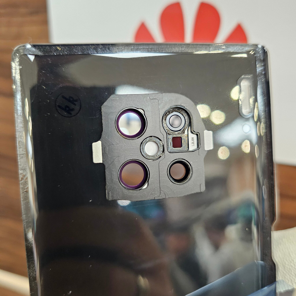 Крышка для Huawei Mate 30 Pro (заднее стекло) "хорошее качество" цвет: чёрный