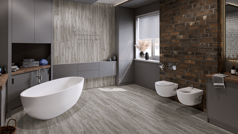 LVT-плитка Damy Floor SL3683-6 — LVT Дуб Английский/English Oak
