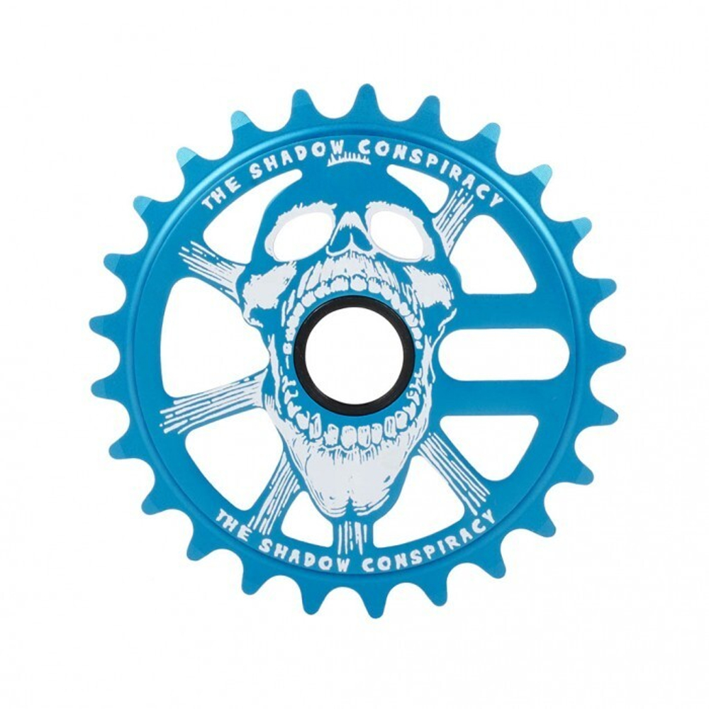 BMX звезда Shadow Scream Sprocket Polar Pop Blue 25T NEW