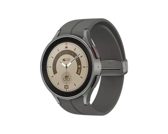 Смарт-часы Samsung Galaxy Watch 5 Pro серый титан