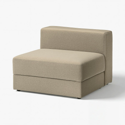 IKEA JÄTTEBO  (ИКЕА ЙЭТТЕБО)  -  Чехол на модуль 1,5-местный с ящиком - Йоханнесхов коричнево-бежевый