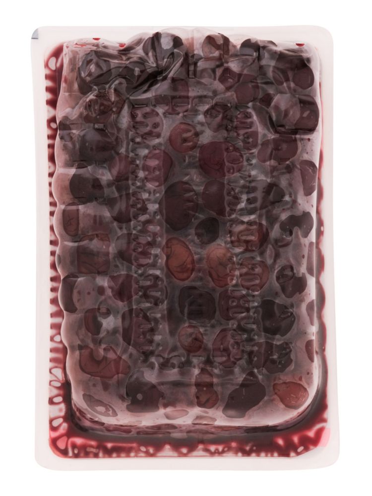 Маслины Marmarabirlik L черные с косточкой, 800 г, 2 шт
