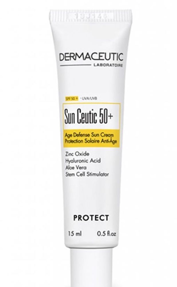 Солнцезащитный антивозрастной крем Dermaceutic Sun Ceutic SPF50+ 15мл