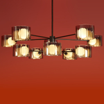 Люстра на штанге Freya Elight FR5544CL-10B