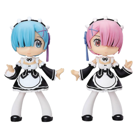 Фигурки Fine Clover: Re:Zero Yurumari Rem & Ram
