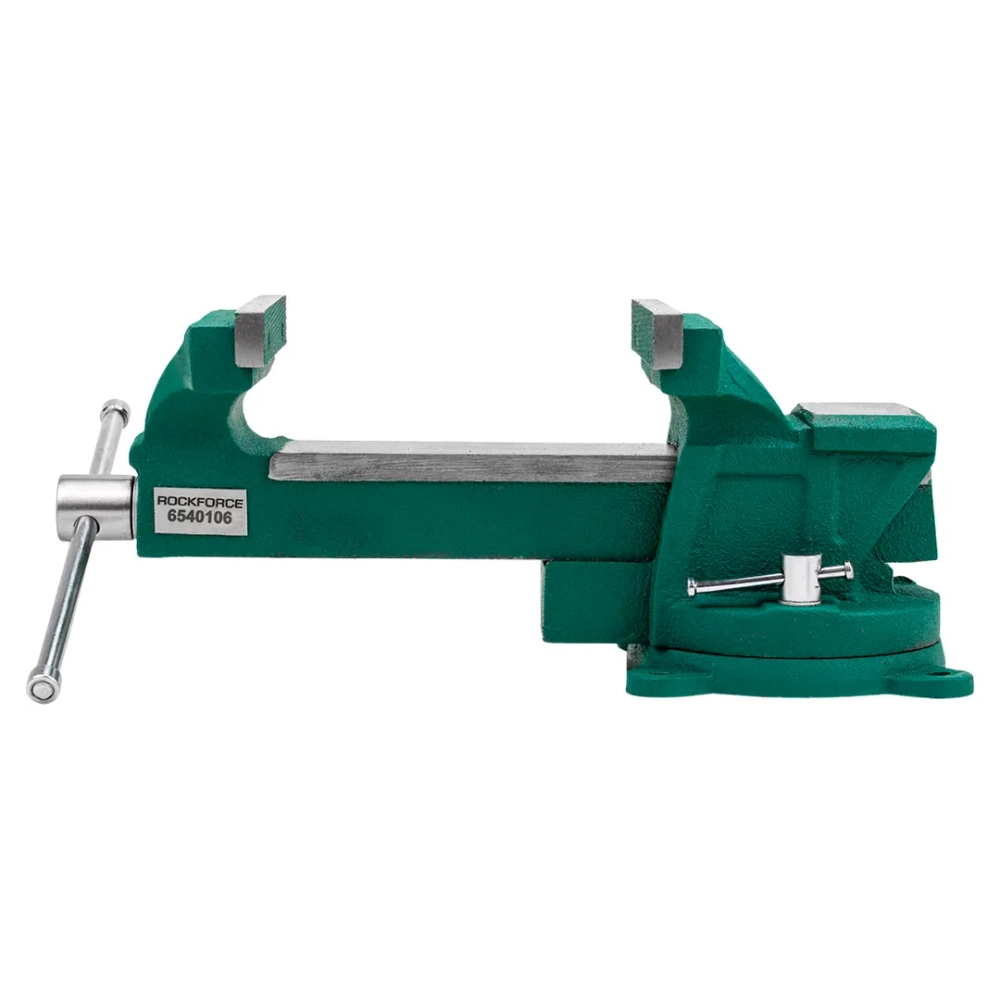 Тиски стальные поворотные с наковальней 6''(150мм) RockFORCE RF-6540106