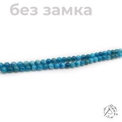 Нить бусин из апатита 6 мм