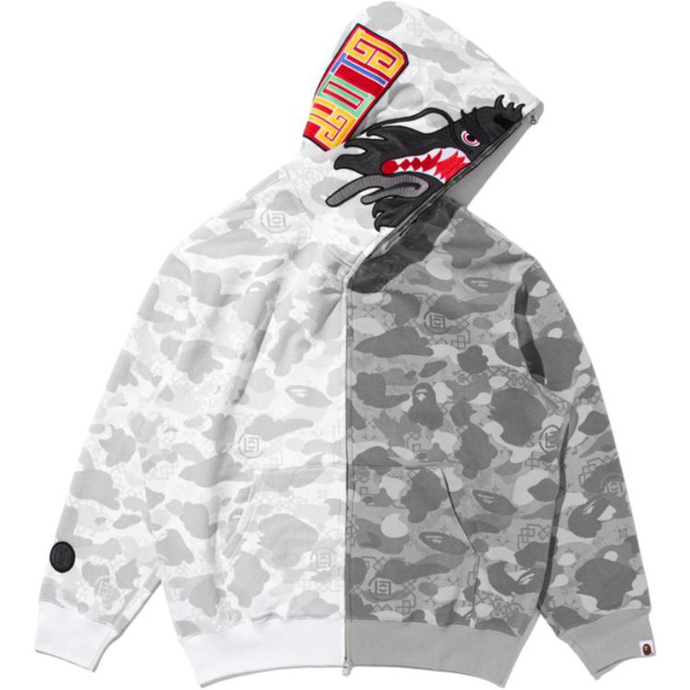 A Bathing Ape Bathing Ape Clot Ss26 Свитшот серый