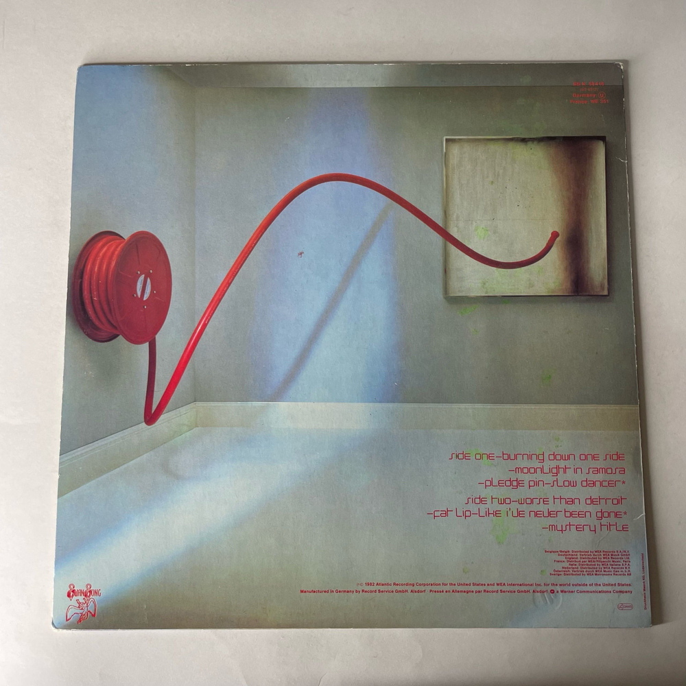 Винтажная виниловая пластинка LP Robert Plant, Pictures At Eleven (Германия 1982)