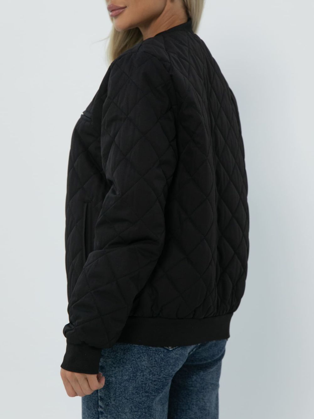 Бомбер утепленный Арекка (черный) Б16442-18М LT Collection
