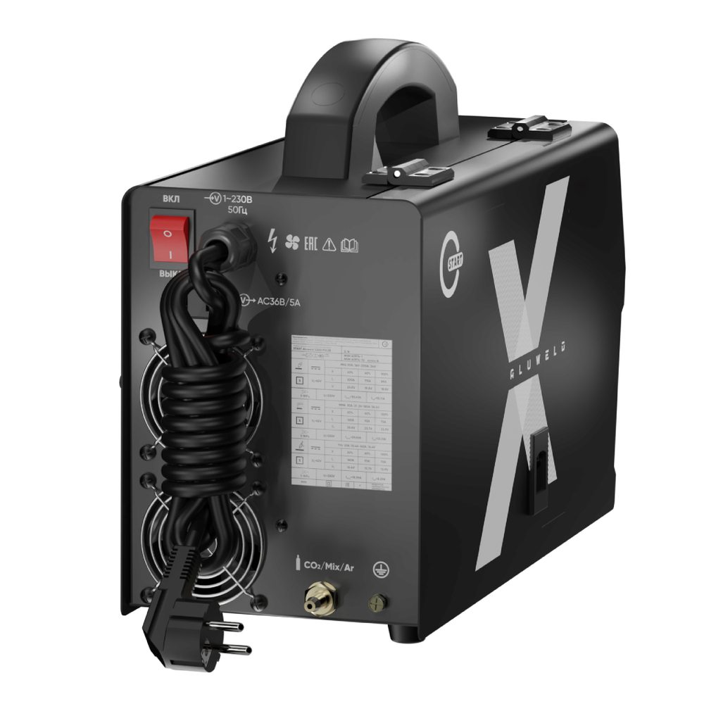 START ALUWELD X200 PULSE Сварочный полуавтомат 2ST200XP