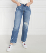 Джинсы CLASSIC STRAIGHT HW A LEO WRN Tommy Hilfiger - голубой(WW0WW40041)