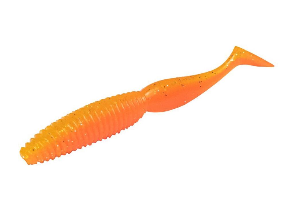 Виброхвосты съедобные LJ Pro Series MegaWorm 2,5in (6,35 см), цв. T26, 8 шт.