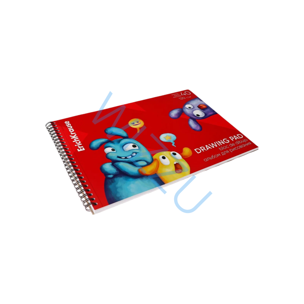 Альбом для рис на спирали ErichKrause Jolly Friends  А4 40 л